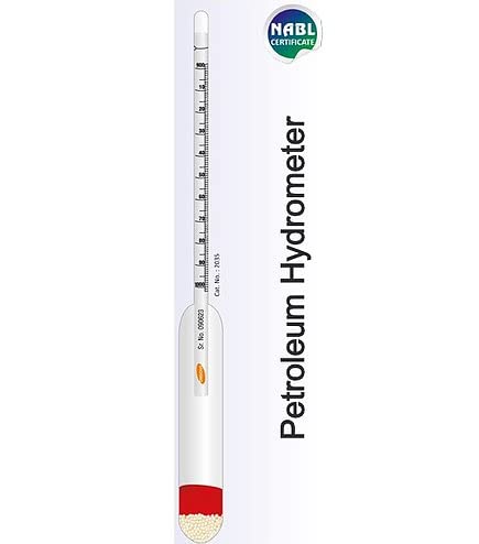 The Uniform Studio Hydrometer for Petrol 700 to 750 with Nabl Certificate 1
