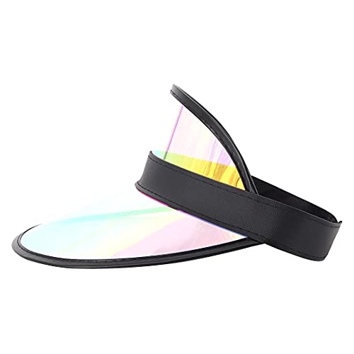 Image of Surkat Plastics Clear Sun Visors UV Protection Hat Cap Headwear Sunhat for Golf Tennis Beach Cycle