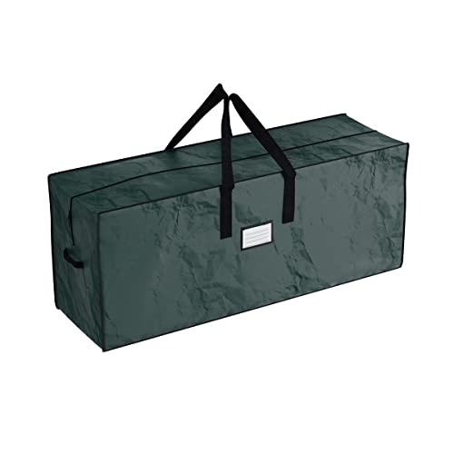Christmas Tree Storage Bag, Fits Up To 7.5 Foot Artificial Tree, Protects Holiday Decorations From Moisture & Damage By Elf Stor (Green) #TOP6
