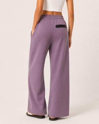 Image of Alan Jones Clothing Girl's Wide Leg Fit Mid Rise Track Pant
