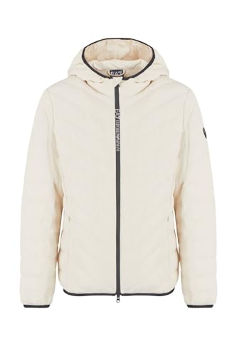 EA7 Veste ML avec Capuche zippée pour homme veste de sport noire