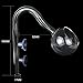 Caylingdee Poppy Pipe Glass Outflow Set Aquatic Pipe Set for Aquarium Planted Tank Filter 17mm for 16/22mm(5/8