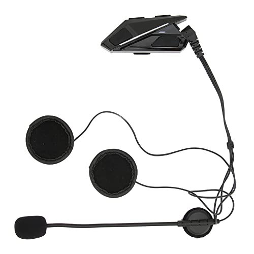 Auricular para casco de motocicleta YZ06 de ABS resistente al agua 6