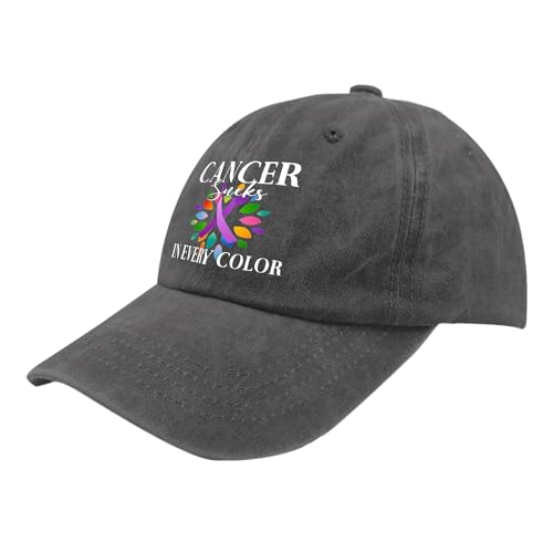 Paunook I'm a Survivor Hat Cap Army Hat Pigment Black Hats for Men Baseball Cap Gifts for Men Baseball Cap