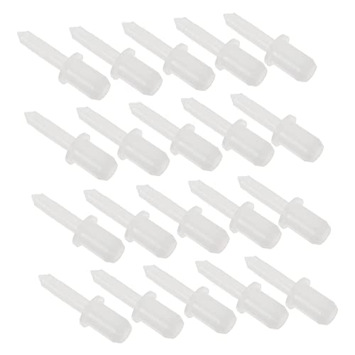 SEWOART 60 Piezas Unidades Pasadores para Reparación Contraventanas Reemplazo Fácil y Práctico para y Muebles Instalación Rápida para Accesorios y Partes de