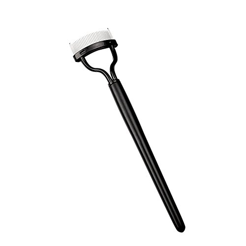 Anself Microcepillos Aguja Acero inoxidable Manejar Plásticos Peine de Pestañas Acero (1 Pc)