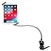 Gooseneck Clamp Stand ? CTA Heavy-Duty Security Clamp Stand with Universal Holder (Works with Otterbox Case) for iPad 7th/ 8th/ 9th Gen 10.2?, Surface Pro 4, and 7-14? Tablets (PAD-HGTS)