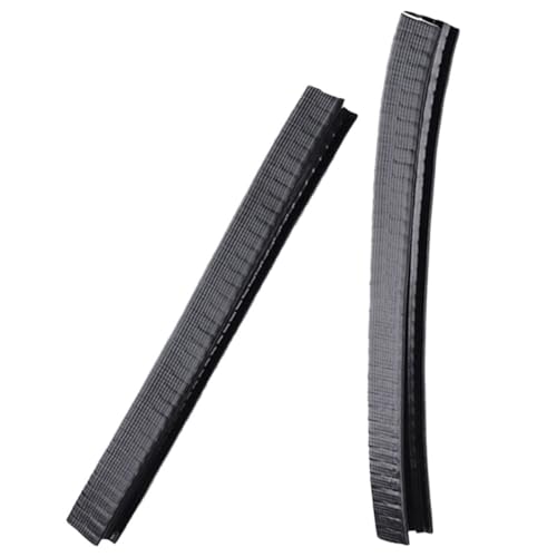 DIYEAH Protector de Borde y Parachoques para Tabla de Skate 30 CM Negro, Funda Anticolisión de Silicona para Longboard y Patinetas Dobles, Adecuado para Desplazamientos Urbanos