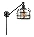 Innovations Lighting 237-BK-G78-CE-LED Large Bell Cage 1 Light Swing Arm Part of The Franklin Restoration Collection