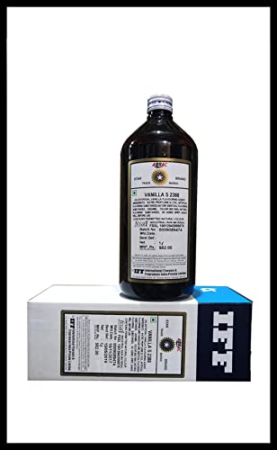 Image of Nithi Foods, IFF ABRAC, Vanilla S 2388 - 500ml (commonly Used in Baking, Beverages, Confectionery, ice Cream, Desserts, and Savory Dishes)