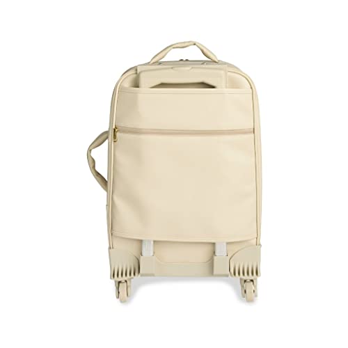 Mala de Maternidade com Rodinha Borboleta Marfim - Masterbag