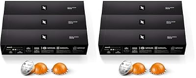 Nespresso Vertuo Inizio, Medium Roast Espresso Coffee Pods, 30 - count (Pack of 2)
