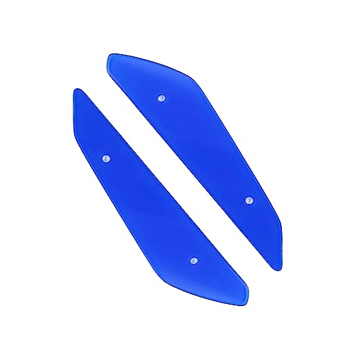 Aileron aérodynamique Suzuki GSXR600 winglets moto fixes pour carénage GSXR750 bleu