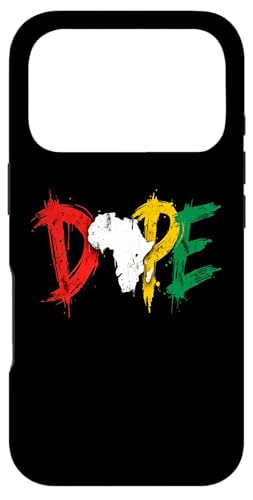 Dope Africa Map Pan African Colors Juneteenth �X�}�z�P�[�X iPhone 17 Pro �p