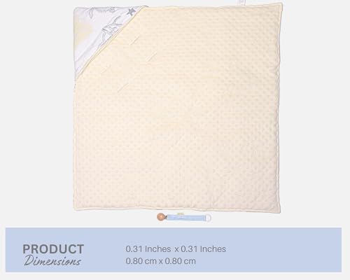 Bambini 3211Y 28 x 28 in. Flannel Receiving Blanket Yellow & Grey - 4 per Pack