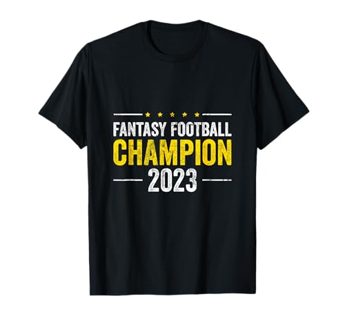 Ganador del campeón de fútbol de fantasía 2023 Camiseta