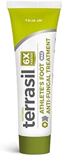 Athletes Foot Cream Treatment Extra Strength Max - Kills Foot Fungus 6x Faster Natural with Tea Tree Oil and Clotrimazole by Terrasil (25gm)