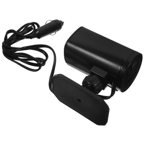 BUGUUYO portátil calefacción para coche calefactor ABS Black