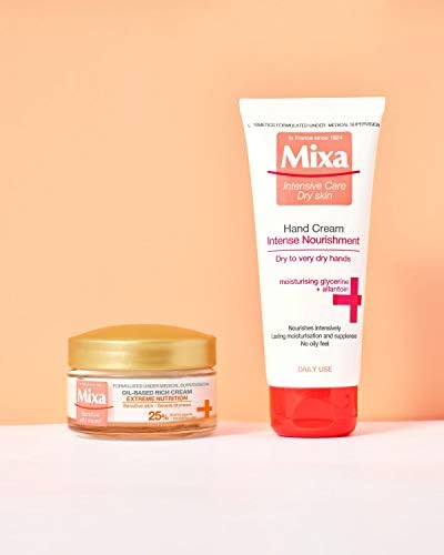 Mixa Intensywana Pielęgnacja Suchej Skóry Intensywne Odżywienie Krem do Rąk, 100 ml