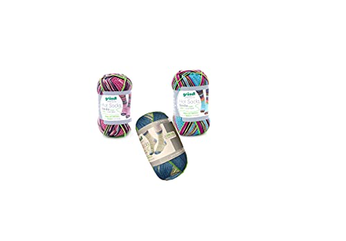 12fadenline Gründl Hot Socks Simila Set 3x Sockenwolle je 100g/400m (303/304/101) Cover