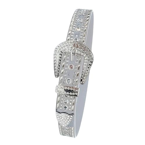 Ceinture danse de rue strass blingbling pour look jean punk en livehouse