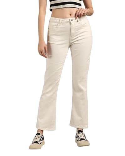 Image of ADBUCKS Women's Wide Leg Fit Mid Rise Bootcut Jeans Bell Bottom Jeans II Wide Leg
