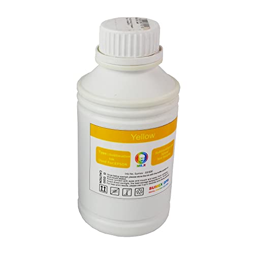 Tinta Sublimática para Impressora - Amarela 500ml