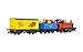 Hornby Santa's Express Christmas Toy Train Set R1248, Red, Blue & Yellow
