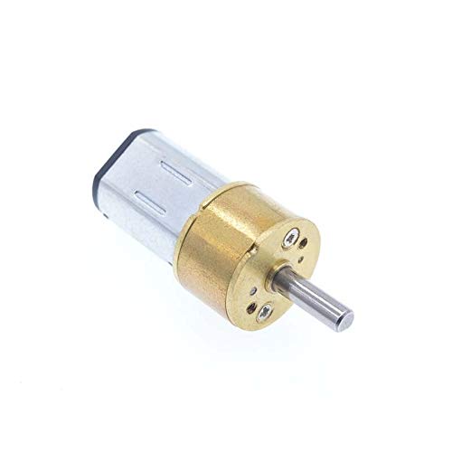 Arrancador electrónico DC DIY N20 12V Speed Gear Arrancador electrónico 60-600RPM Reducción Gear Arrancador electrónico Reductor de engranajes de metal eléctrico Arrancador electrónico para coche