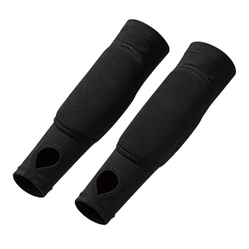 L LK SPORTS Volleyball Arm Sleeves for Girls Passing Forearm Sleeves with Protection Pads and Thumbhole for Youth Black S
