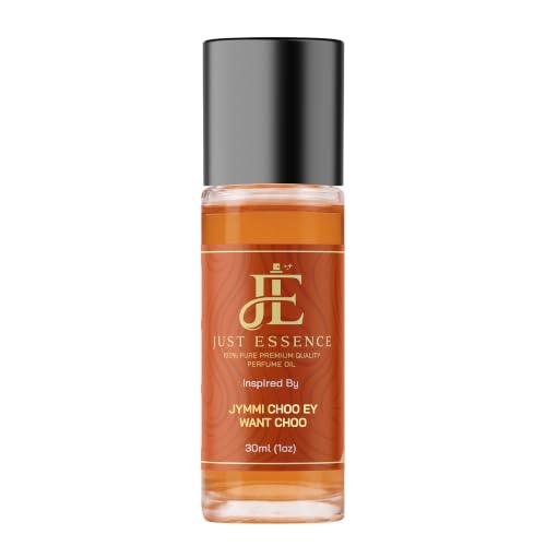 Just Essence Jymmi Choo Ey Want Choo Fregrance Perfume Oil | Roll On | Premium Quality Concentrated Fragrance | Pure Perfume & Cologne Oil for Personal Body Use | 1 Fl Oz