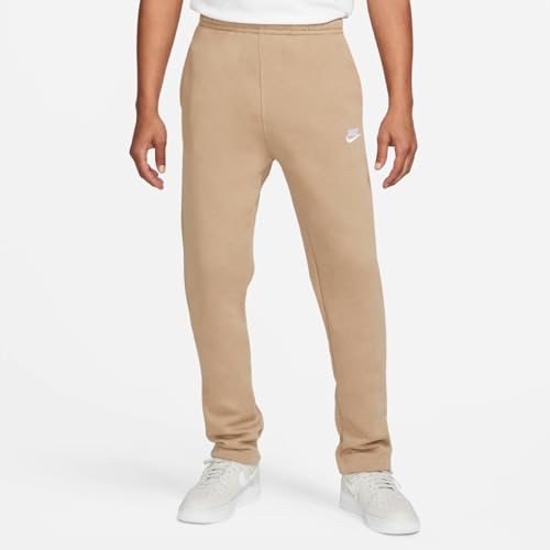 Nike Sportswear Club Fleece Men's Pants (BV2707-247, Khaki/Khaki/White)2