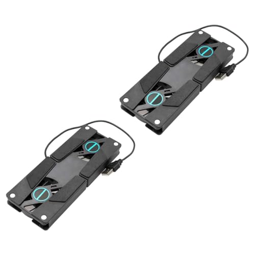 NUOBESTY 2pezzi Base Raffreddamento Per Laptop Antiscivolo Dispositivo Raffreddamento Usb Per Notebook Gioco Per Viaggi e Lavoro