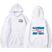 COLseller Sudadera CM Punk Lucha Libre | Estampado Oversized |