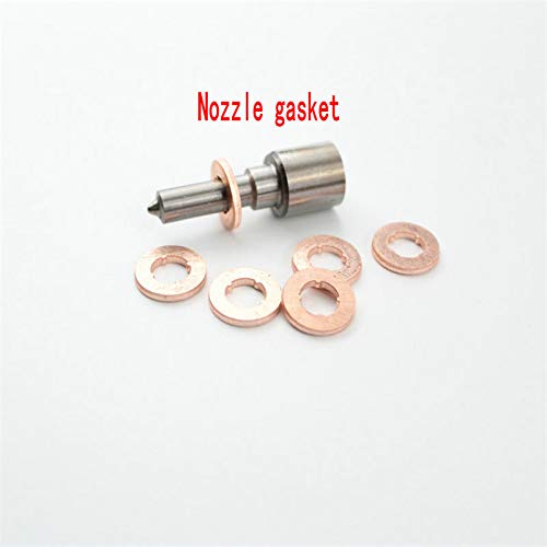30 PCS/lot 7mm-9mm Common Rail Injector Repair Kits 1-3mm Thickness Common Rail Injector Nozzle Sealing Copper pad Gasket - (Color: 9-18-1.5mm)