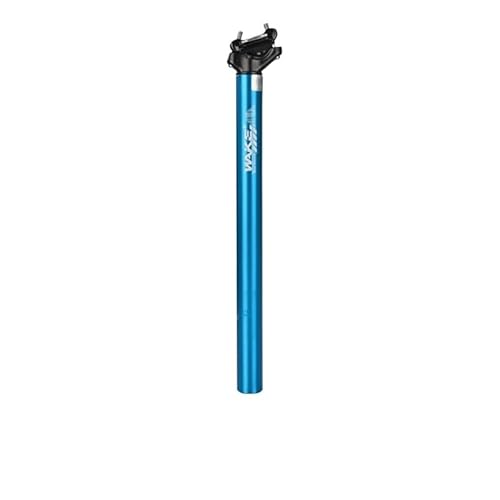 JIASHUNHE Bike Seat Post 400mm MTB Seatpost Thick Aluminum Alloy 27.2mm Bike Seat Post 31.6mm Red Bicycle Cycling Parts(Blue 31.6)