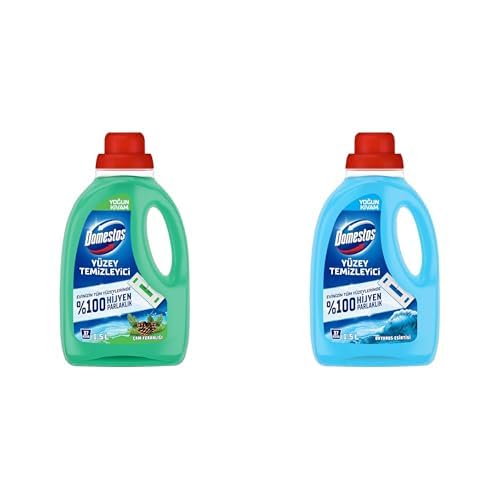 Domestos Seti | Yoğun Kıvam Çam 1500 ml x1 + Yoğun Kıvam Okyanus 1500 ml x1