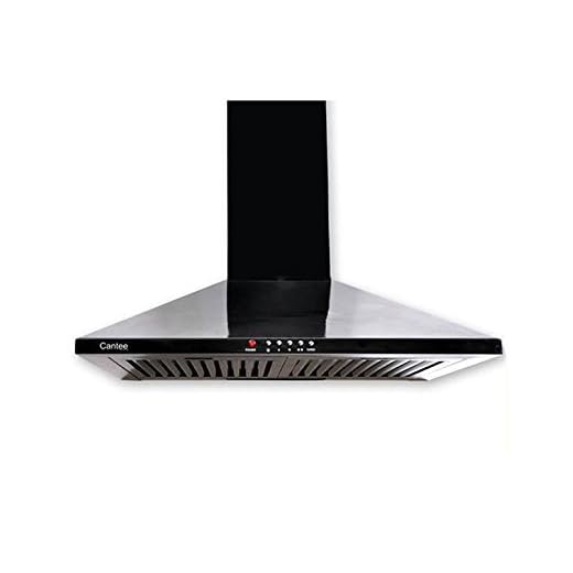 Ultrafresh Series T 60 Kitchen Chimney (Black)
