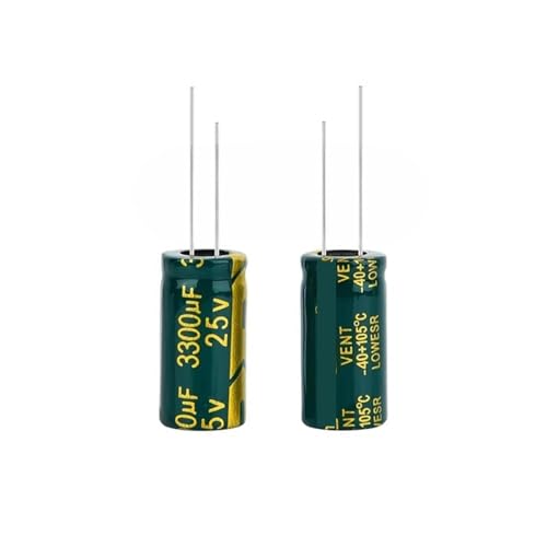 Condensateurs 25V 3300 uF électrolytiques pour réparer vos appareils de salon