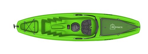 ROMARK Kayak - Canoa da 268 cm - VARI COLORI - 1 gavone + 1 pagaia + 1 seggiolino + 1 ruotino mare sport lago