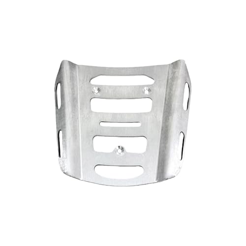 Porte-bagages arrière en alliage argent pour Street Scrambler 900