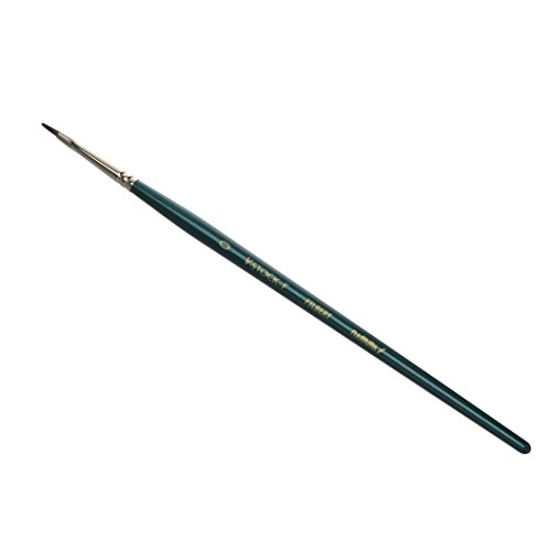 Brosse acrylique V stocks Naemura Filbert 0 pinceau langue de chat