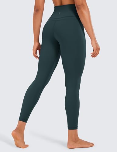 Image of CRZ YOGA Naked Feeling Leggings 25'' | Sleek, Decent Compression, Yoga, Hidden Waistband Pocket, for Women