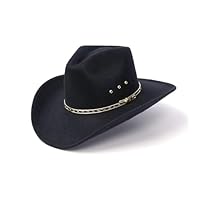 Algopix Similar Product 19 - Western Express Felt Finish Cowboy Hat