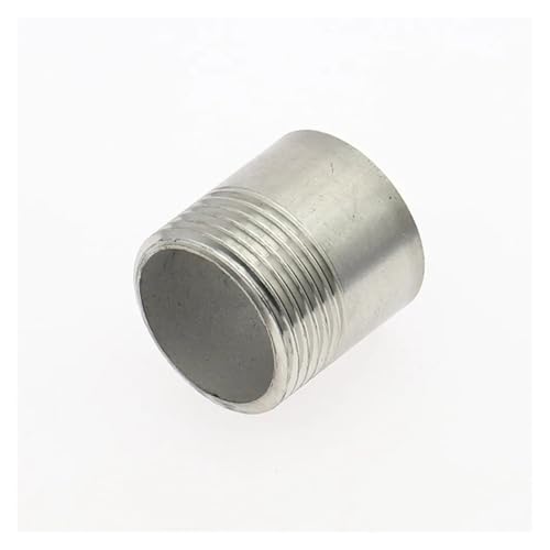 Raccord de tuyau acier inoxydable SS304 femelle mâle DN65 fileté droit pour tube eau