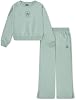 Converse Converse Niñas Sudadera de Forro Polar y Pantalón Acampanado Conjunto de 2 Piezas 6