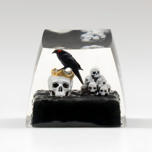 Artisan Skull Resin Keycap for MX Mechanical Keyboards