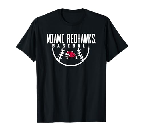 Miami University Ohio Redhawks Baseball Arch T-Shirt