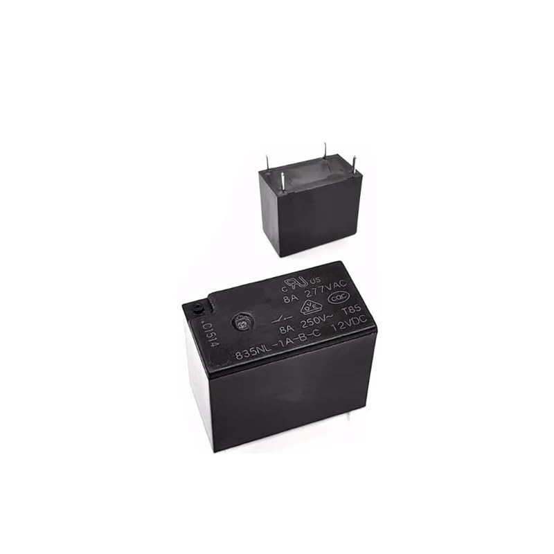 Relais 835NL-1A-B-C 12VDC 8A commutateur 4 broches NWPNLXEA pour circuit imprimé lot de 10 pièces