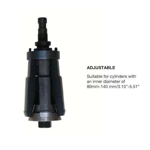 Image of 15T Cylinder Puller, Hydraulic Cylinder Liner Puller Tool, Universal Cylinder Sleeve Liner Puller Jack for 80mm-140 mm /3.15 inch-5.51 inch Cylinder Liner, Dry & Wet Type, for Tractor Car Repair
